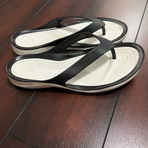 Croc sandals